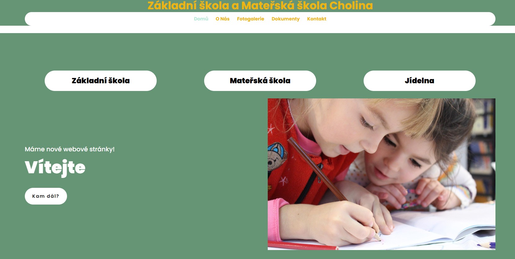 Základní škola a Mateřská škola Cholina